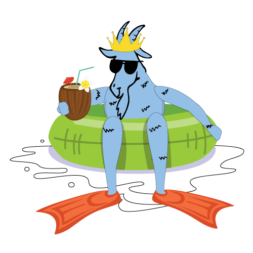 joseph-romano-goat-in-pool-tube